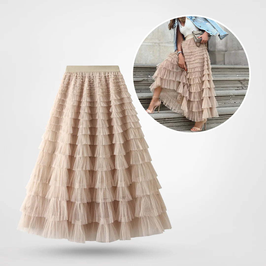 Nancy - Dreamy Tulle Maxi Nederdel