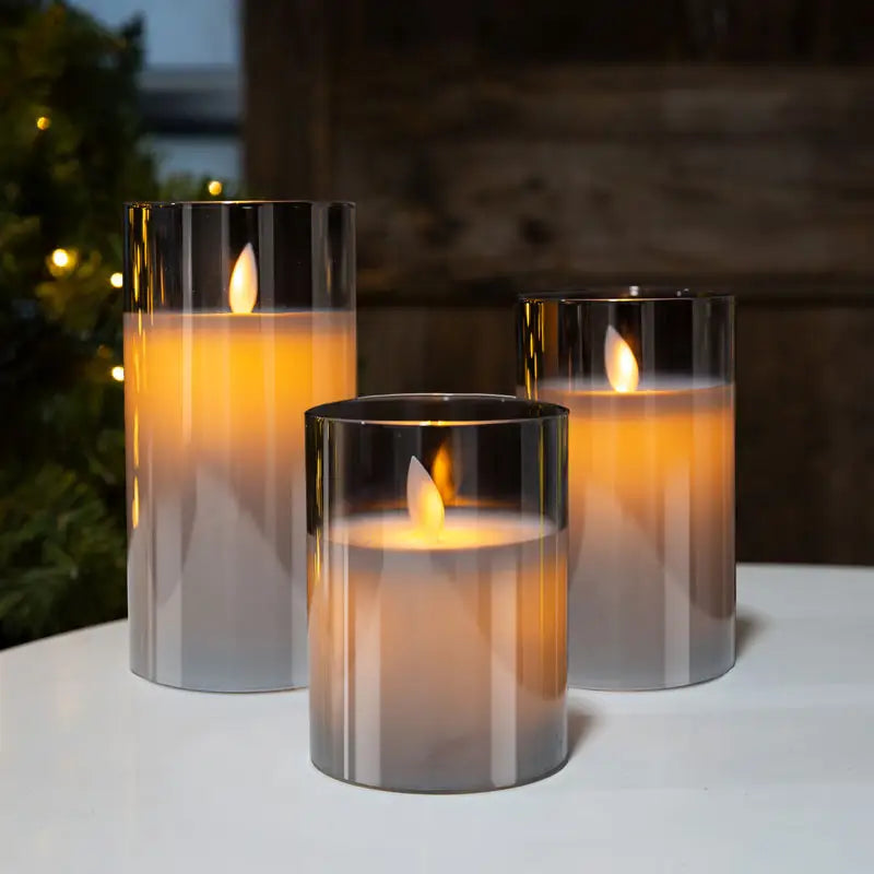 AmberLys Duftlys i Glas | 1 + 2 GRATIS