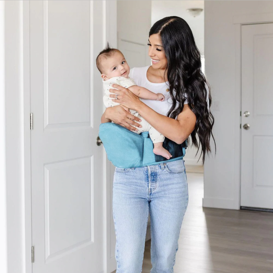 BabyGrip Ergonomisk Hoftebærer med Bælte til Babyer og Småbørn