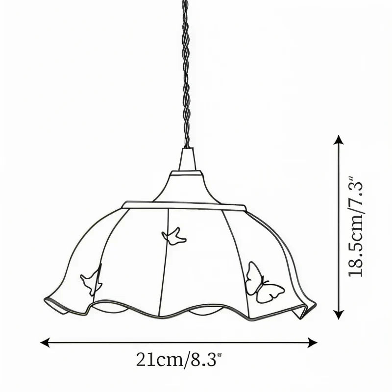 LumiFlutter LED Pendellampe