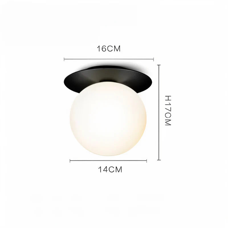GlowOrb LED Globe Loftlampe