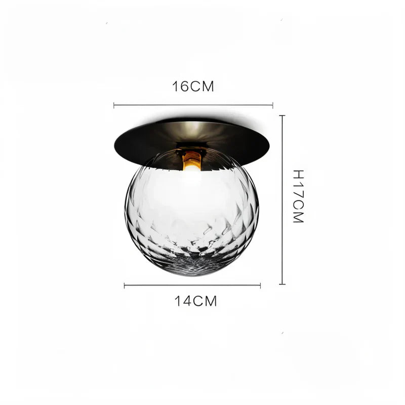 GlowOrb LED Globe Loftlampe