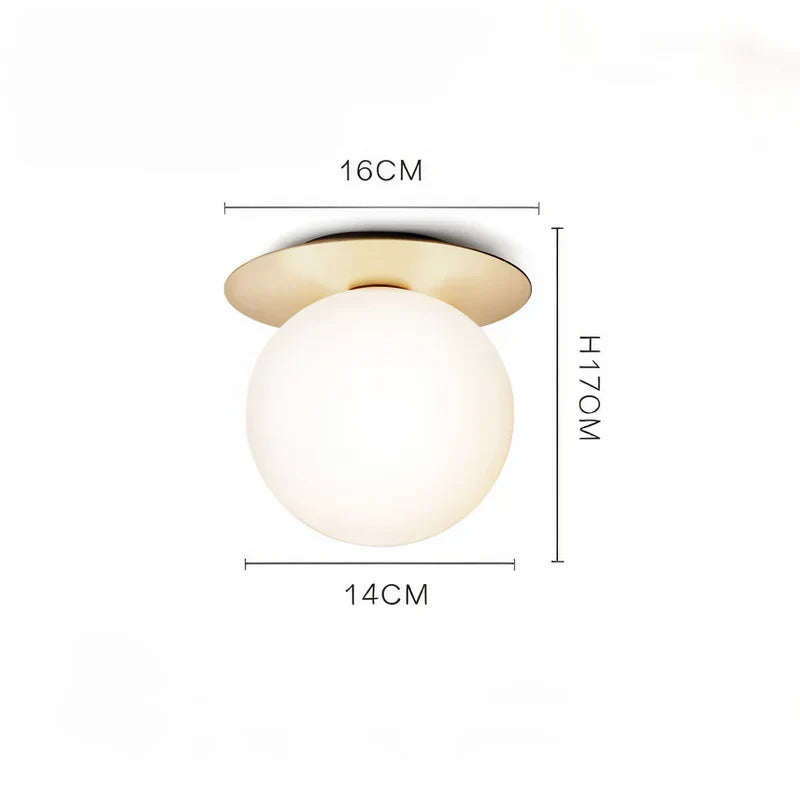 GlowOrb LED Globe Loftlampe