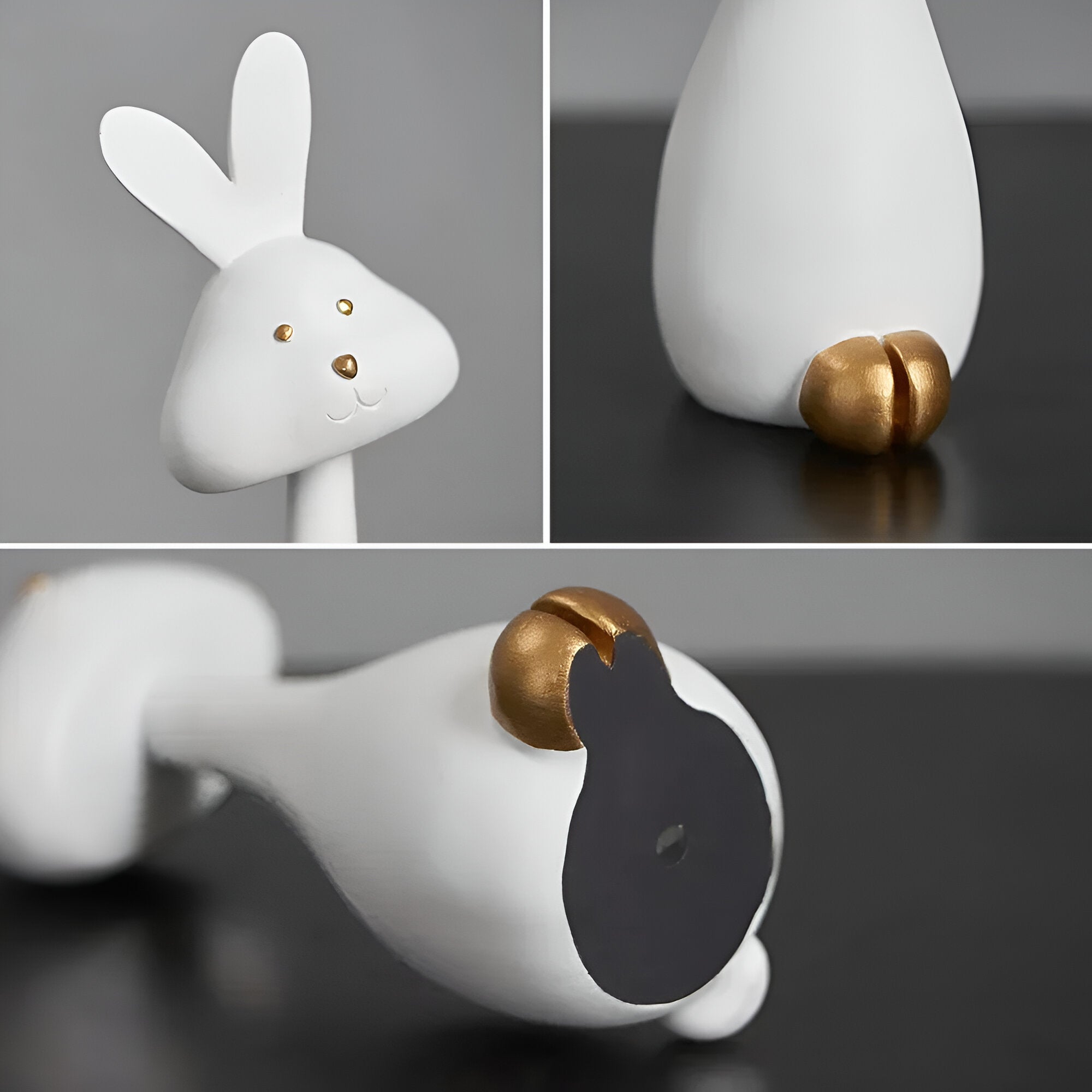 DecoPaws Elegante Dyrefigurer til Moderne Borddekoration
