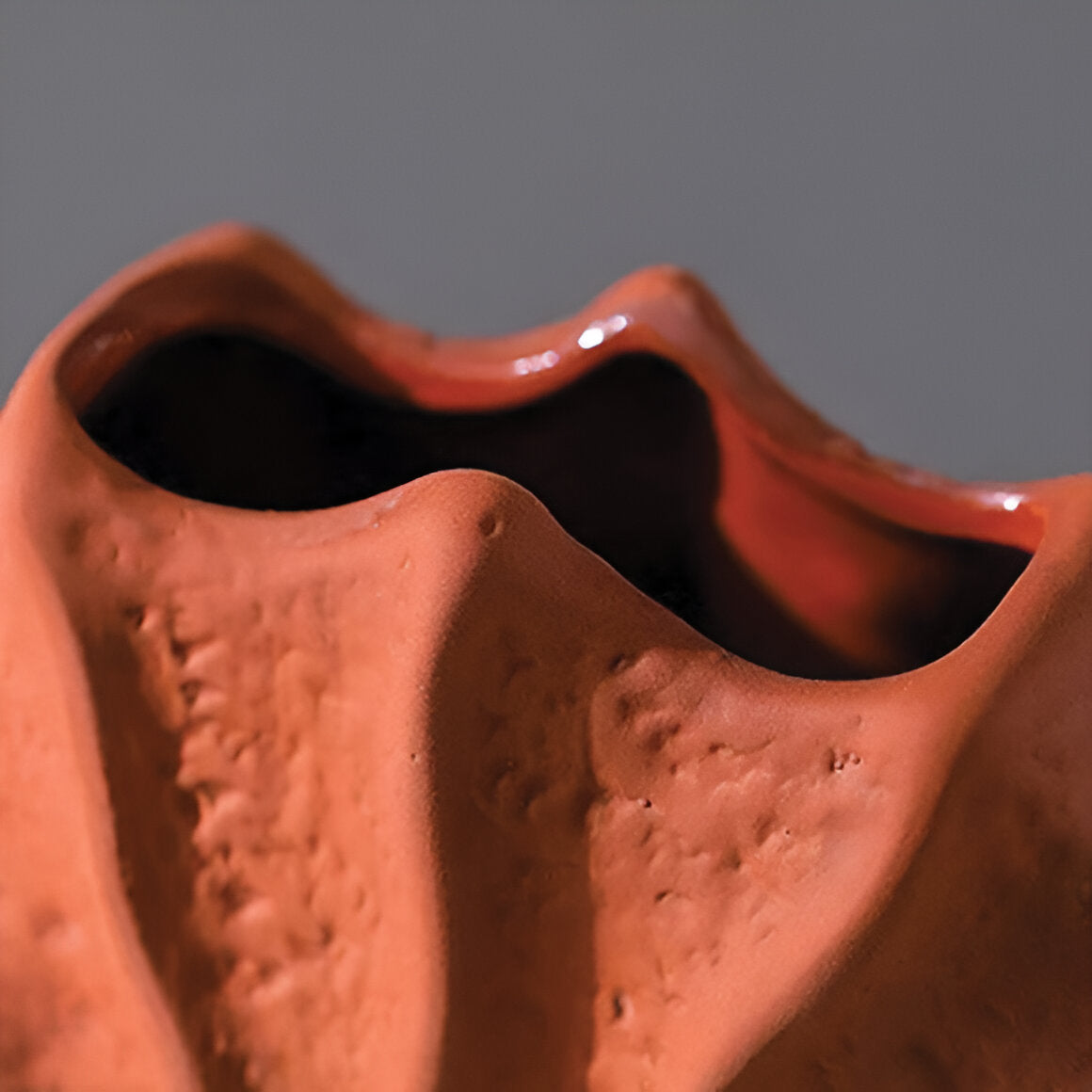 Foldedesign Geometrisk Retro Vase