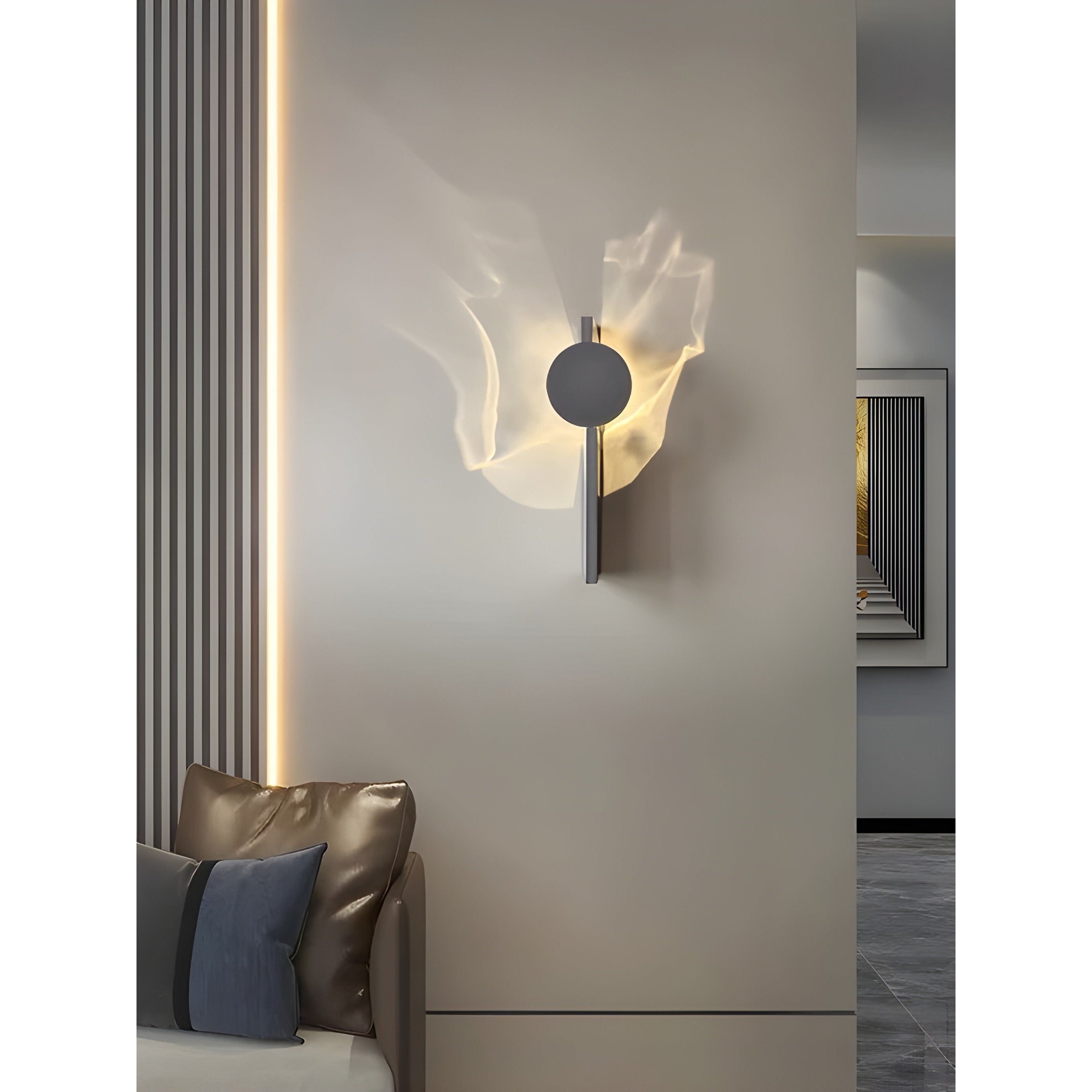 LumiAura Elegant LED-væglampe – Minimalistisk design
