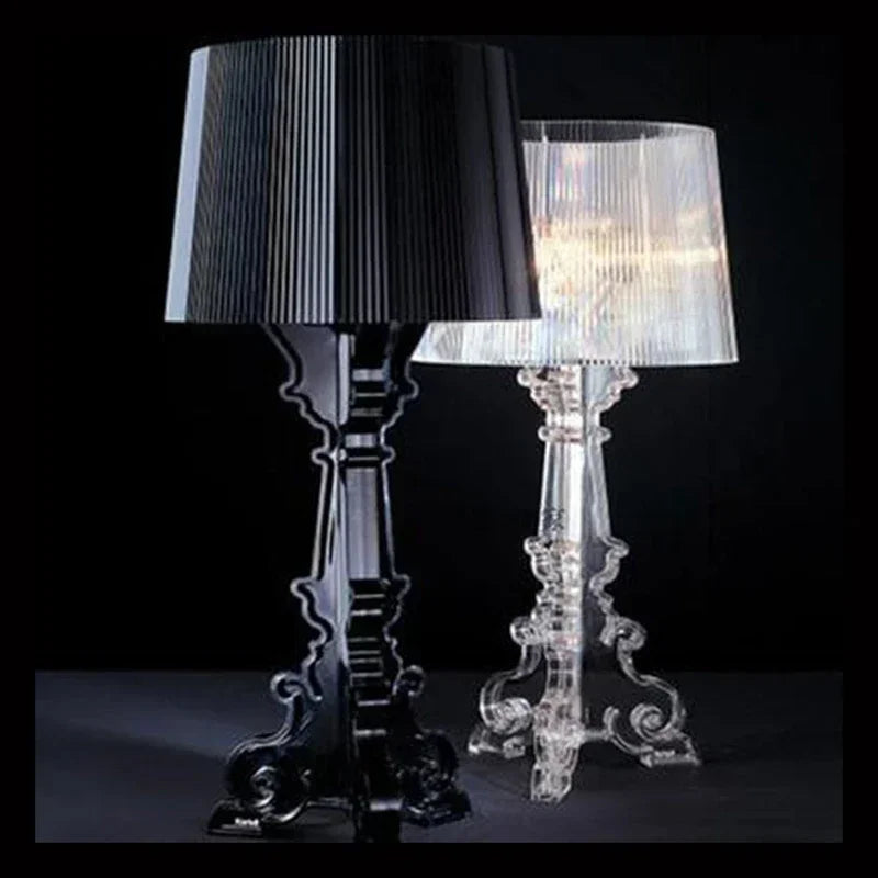 RegalGlow Bourgie Bordlampe – Barok Elegance med Moderne Twist