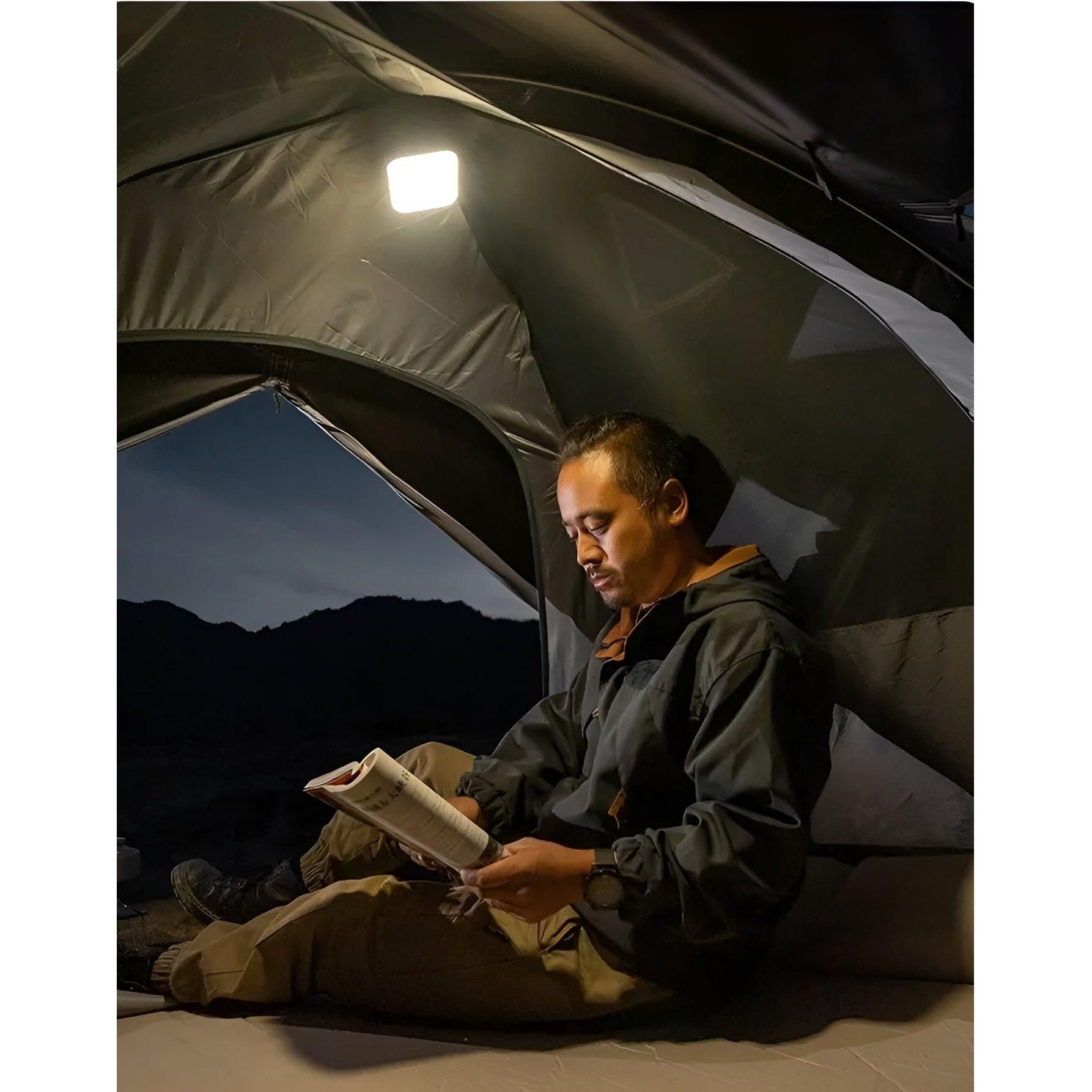 MagnaGlow – Magnetisk genopladelig LED-lampe med afrundet, kompakt design