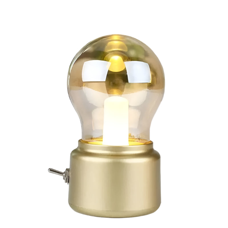 VintageGlow Trådløs Industriel Natlampe