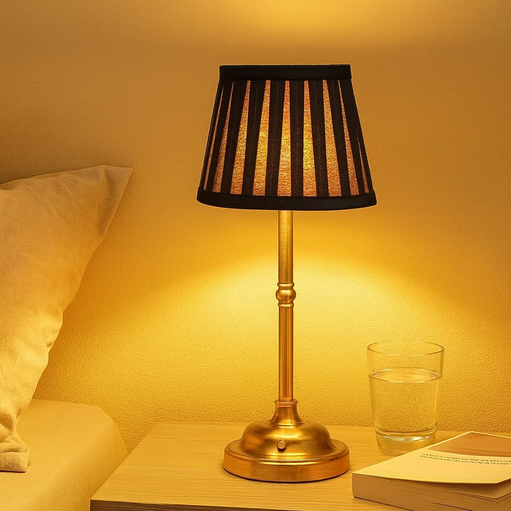 Lumora | Elegant Trådløs LED Bordlampe