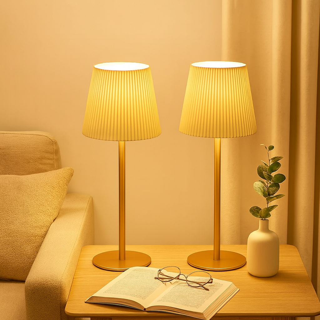 Lumora | Genopladelig LED skrivebord- og natlampe