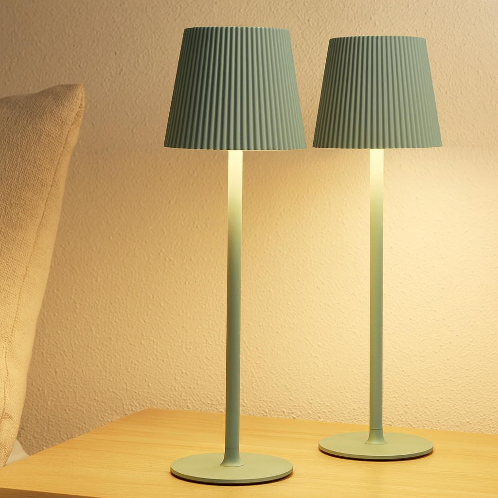 Lumora | Genopladelig LED skrivebord- og natlampe
