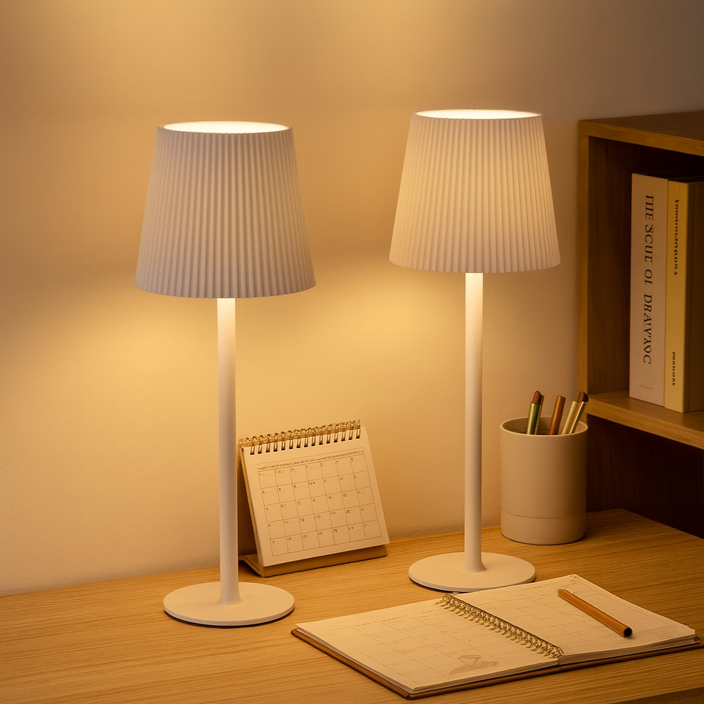 Lumora | Genopladelig LED skrivebord- og natlampe