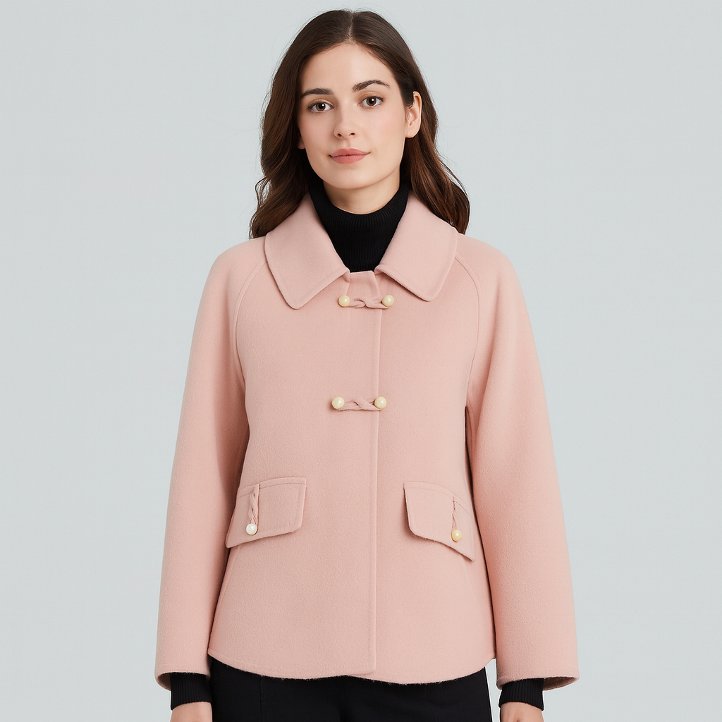Lunavia | Elegant frakke i uldblanding