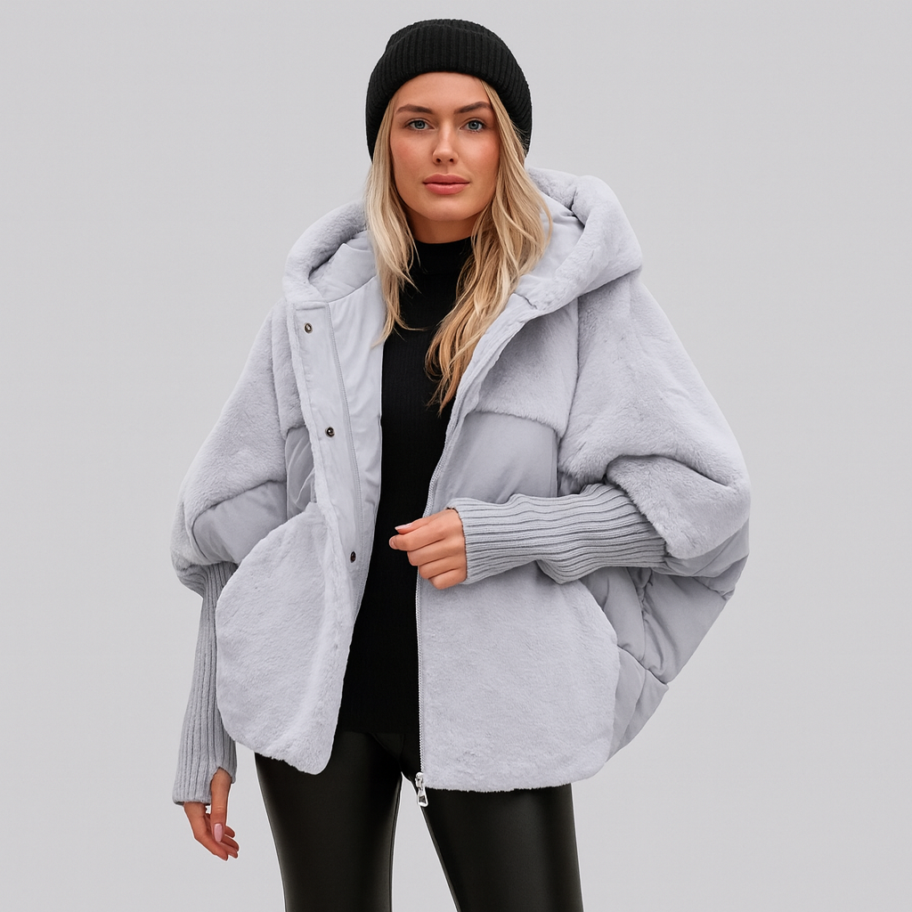 Lunivara | Oversized Prisjule med hætte