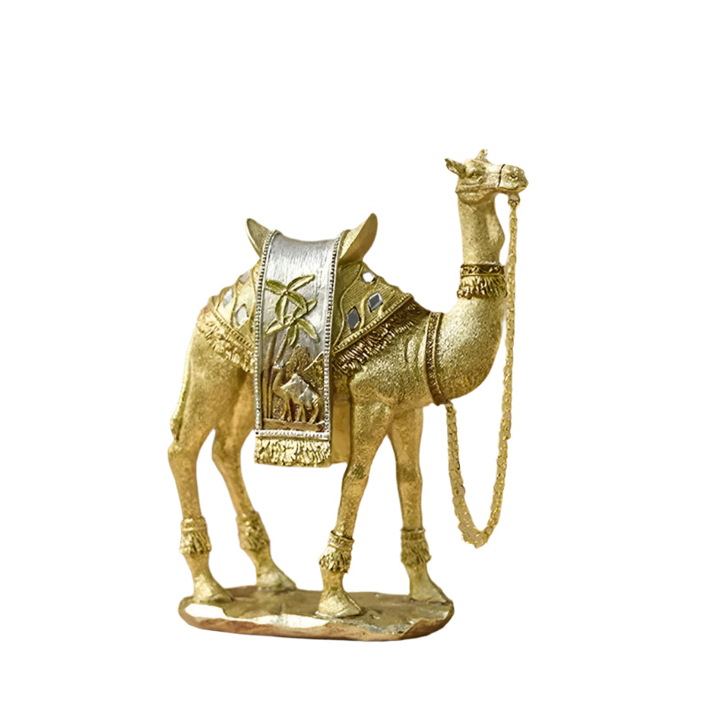 Desert Majesty Kamelfigur – Udsmykket sadel og elegant finish