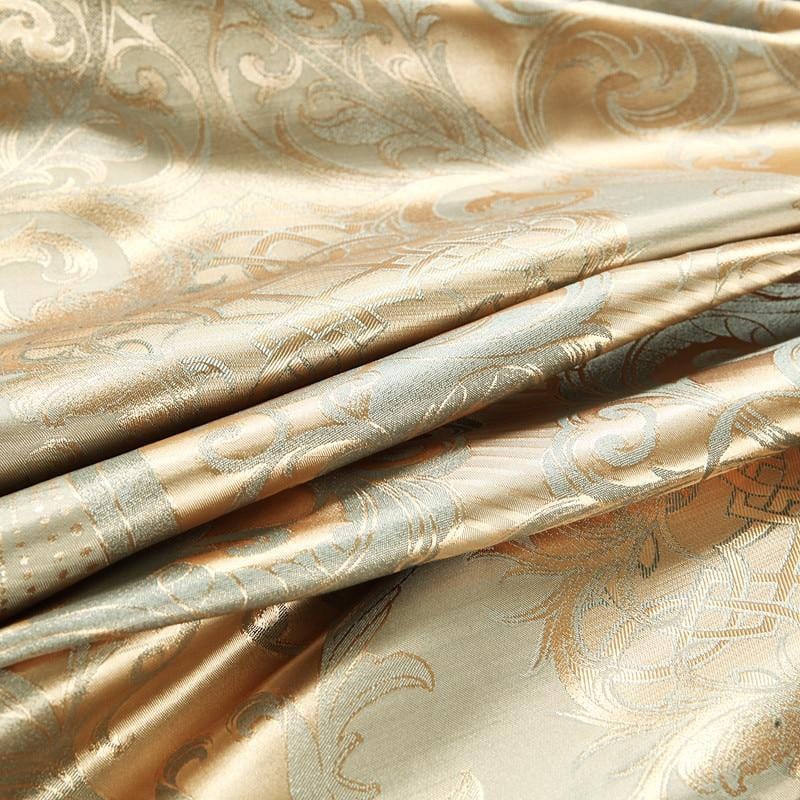 SatinLuxe Dynebetrækssæt med Glat Finish og Slanke Pudebetræk