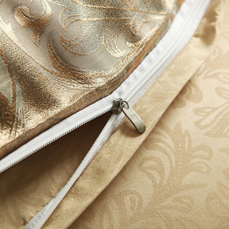 SatinLuxe Dynebetrækssæt med Glat Finish og Slanke Pudebetræk