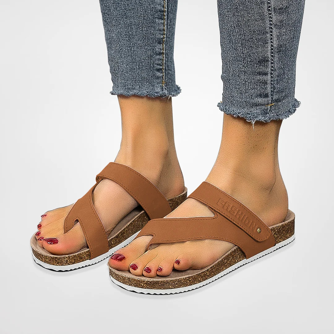 Flora - Stilfuld string sommersandal