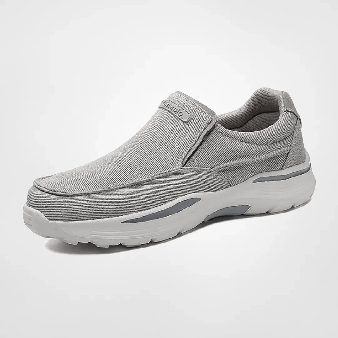Jeremiah - Casual slip-on sneakers i lærred