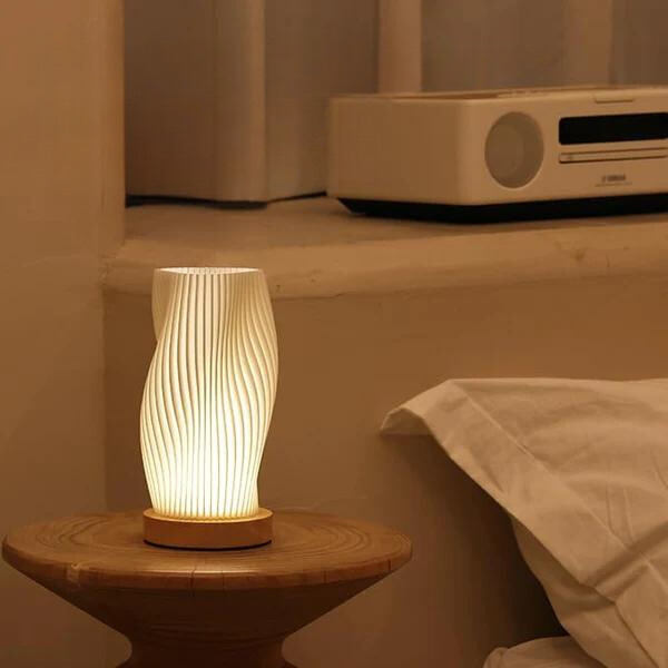 WaveGlow Dual Shade USB-bordlampe