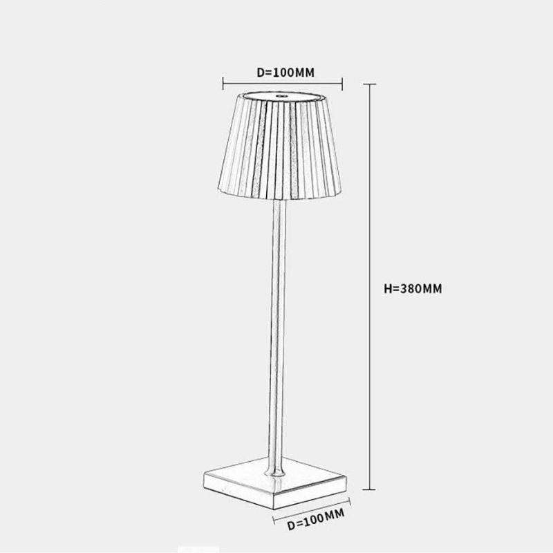 Luminara Dæmpbar LED Bordlampe til Indendørs og Udendørs Atmosfære