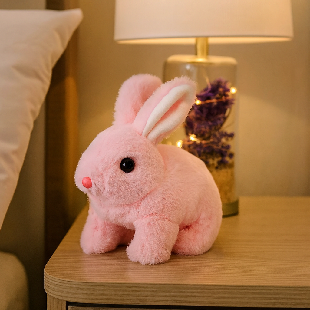 PlushieHop | Interaktiv elektrisk kanin