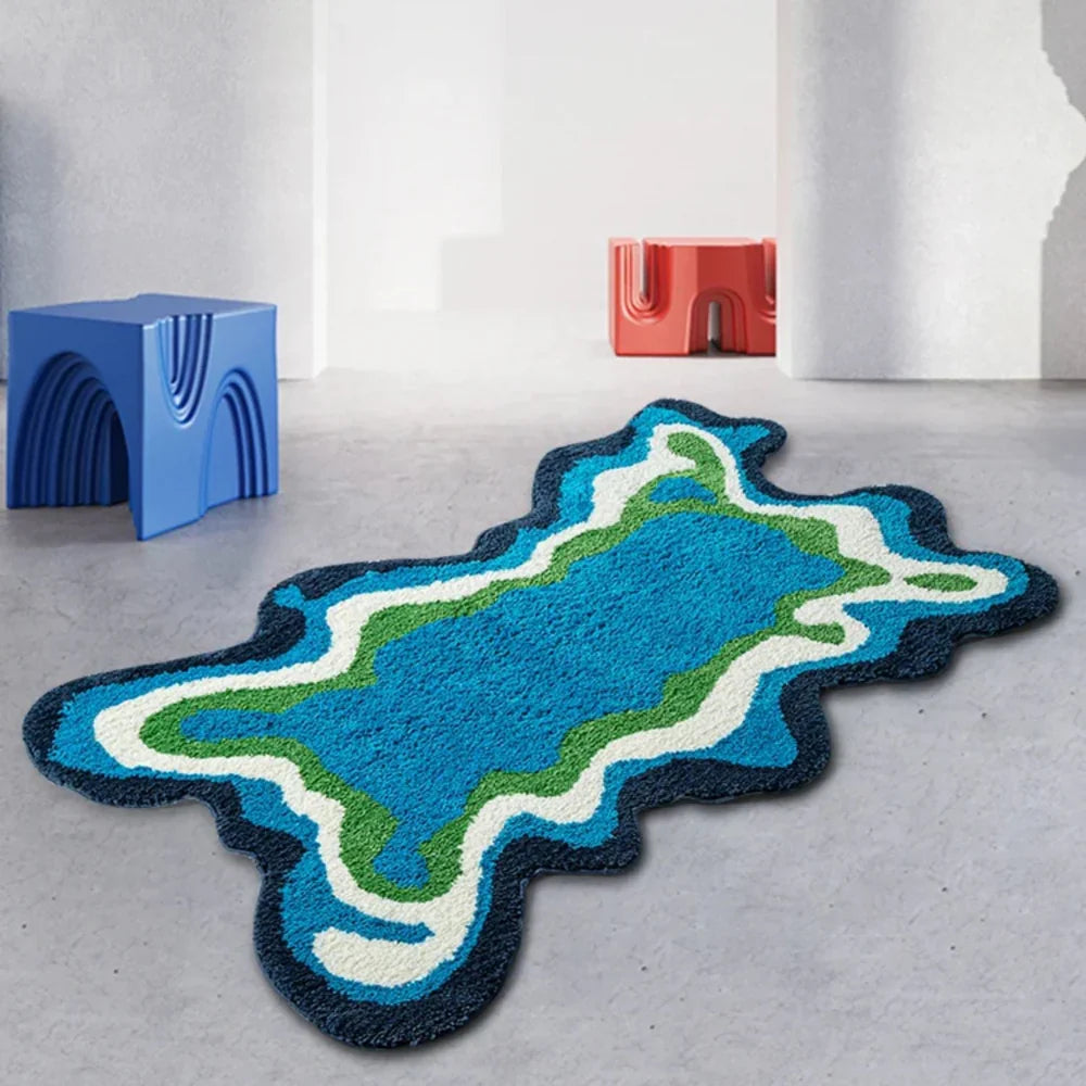 GrooveNest Tufted Retro Tæppe