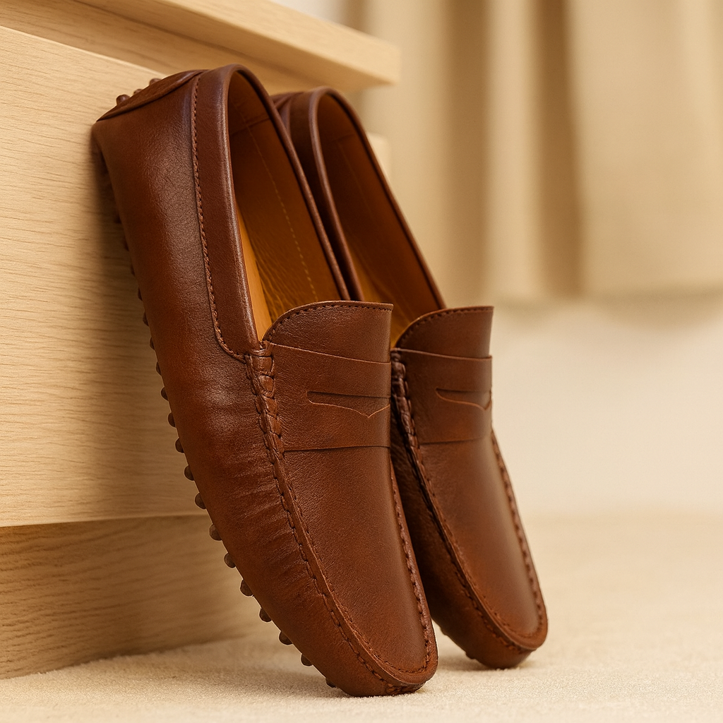 Ravaro | Herre-Loafer – Klassiske slippermåtter til at træde i