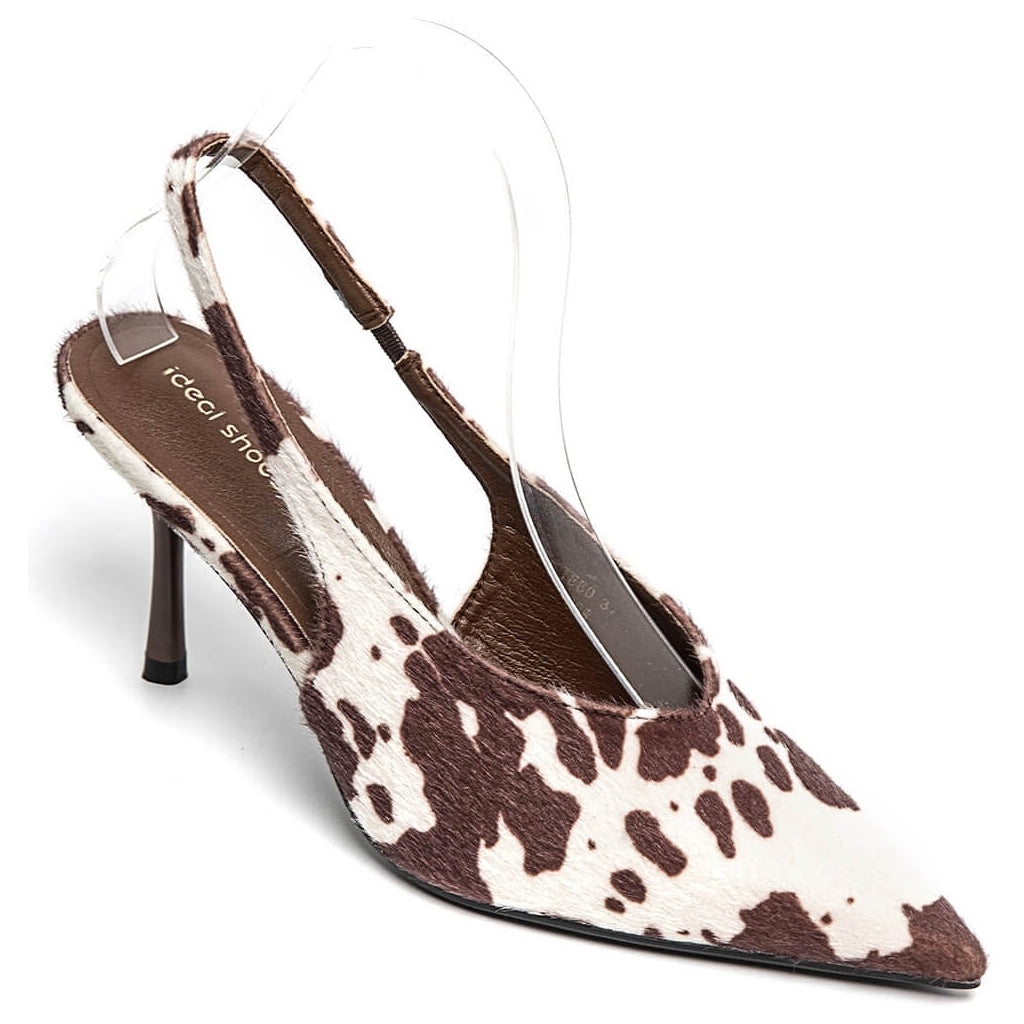 Raya Bold Print Stilettos
