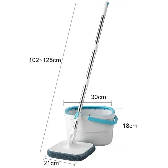 SpinMate- Håndfri spinmoppe- og spandsystem