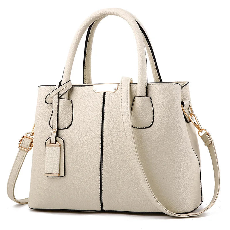 Sigrid Stor Crossbody Taske til Kvinder – Elegant og Rummelig Hverdagsskuldertaske