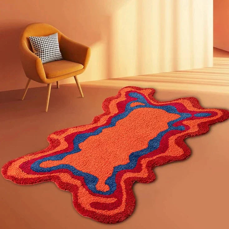 GrooveNest Tufted Retro Tæppe