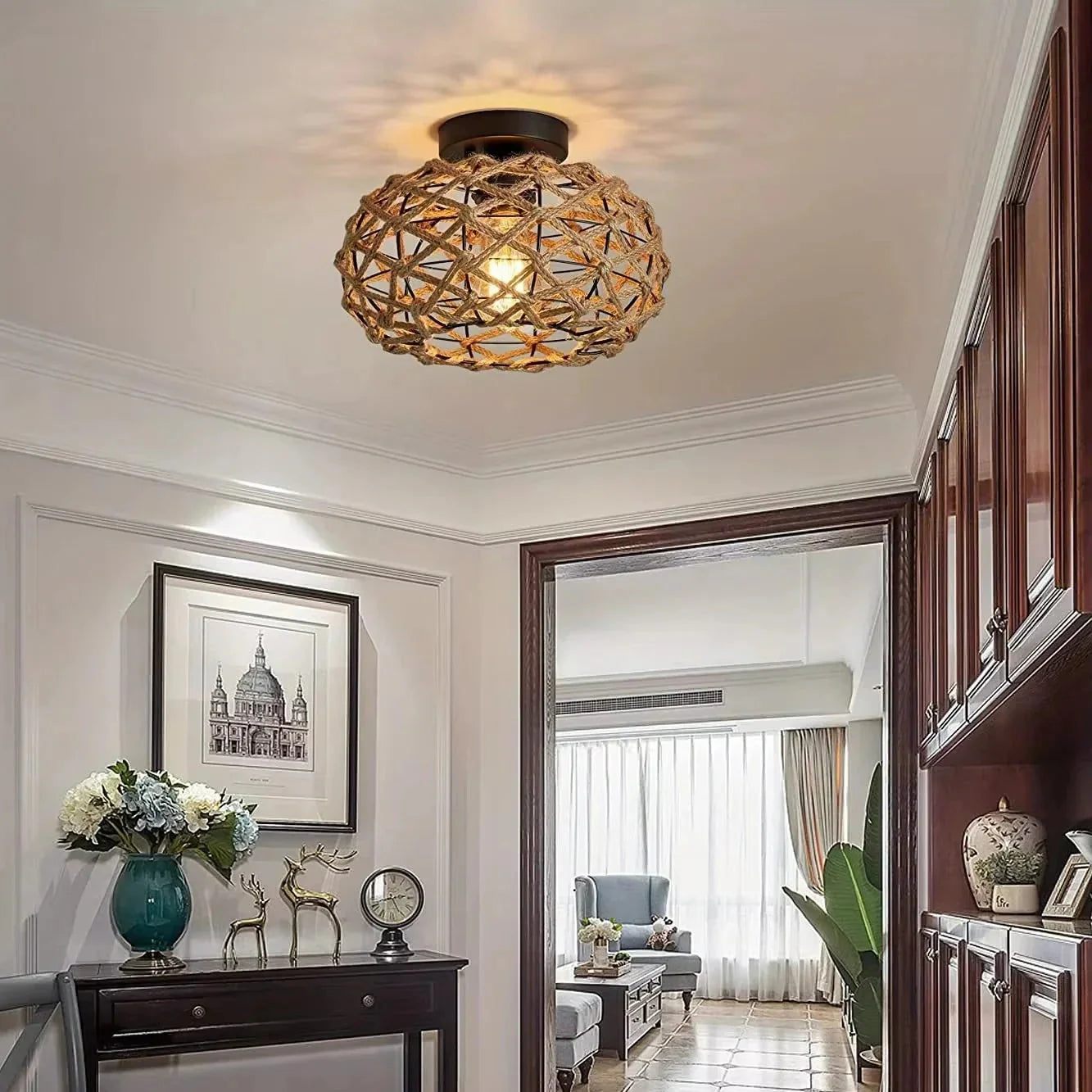 LunaRust Loftslampe i Burdesign