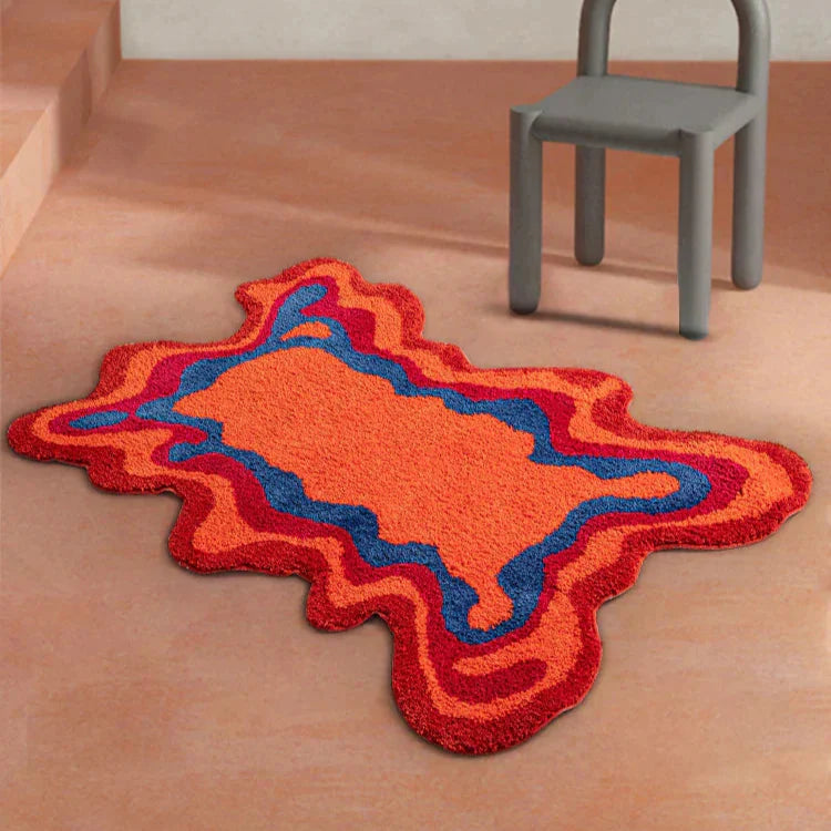GrooveNest Tufted Retro Tæppe