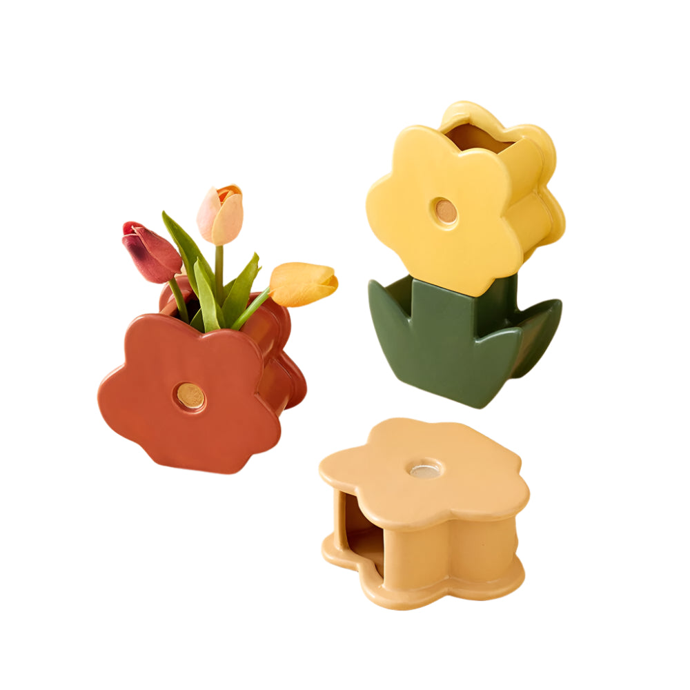 Nordic Bloom Vase – Livlig dekorativ accent