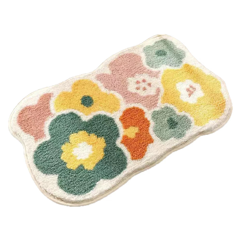 Blomstebløv Skridsikker Badeværelsesmåtte