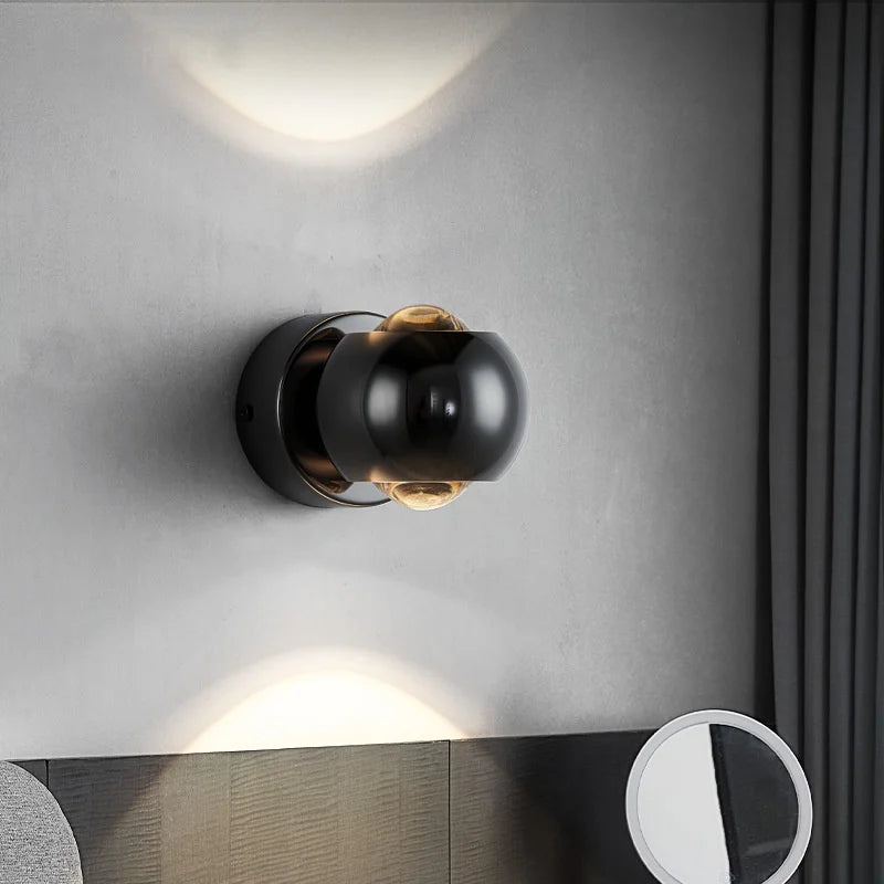 Lysova 360° LED Væglampe