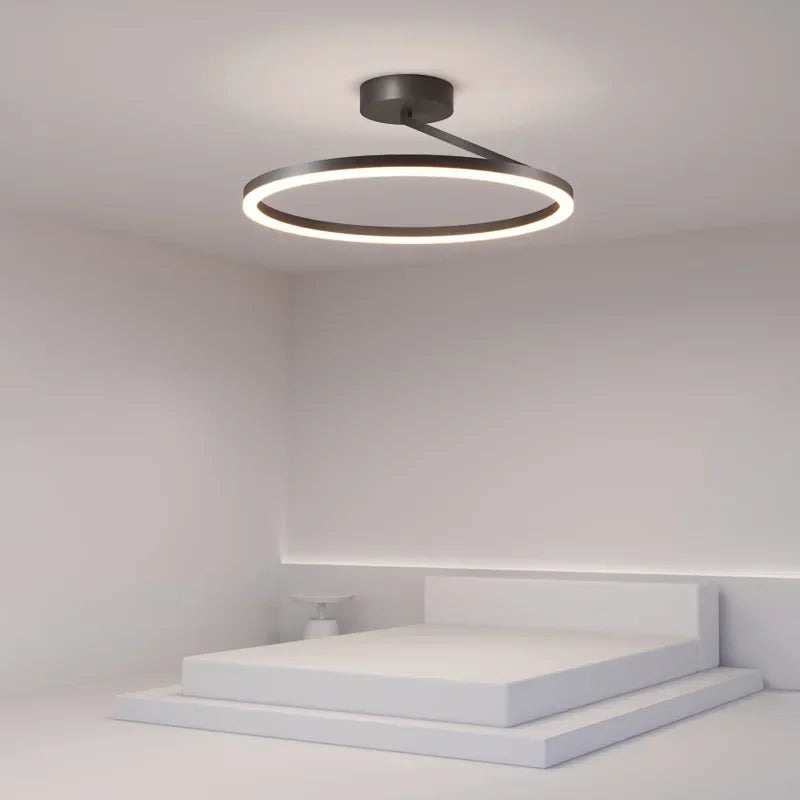 NordiskLys – Skandinavisk LED Loftlampe til Soveværelse