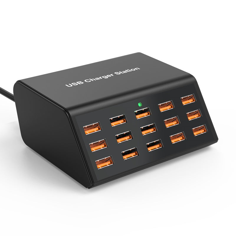 PowerDock - Højhastigheds 12-ports USB-ladestation