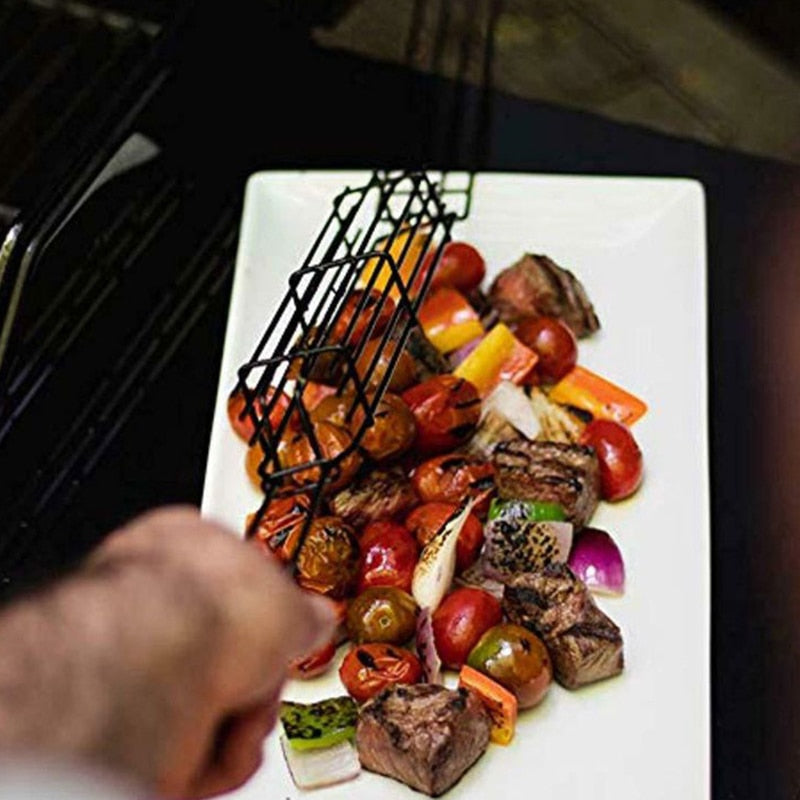 GrillMester Premium Grillkurv Sæt med Varmebestandige Håndtag