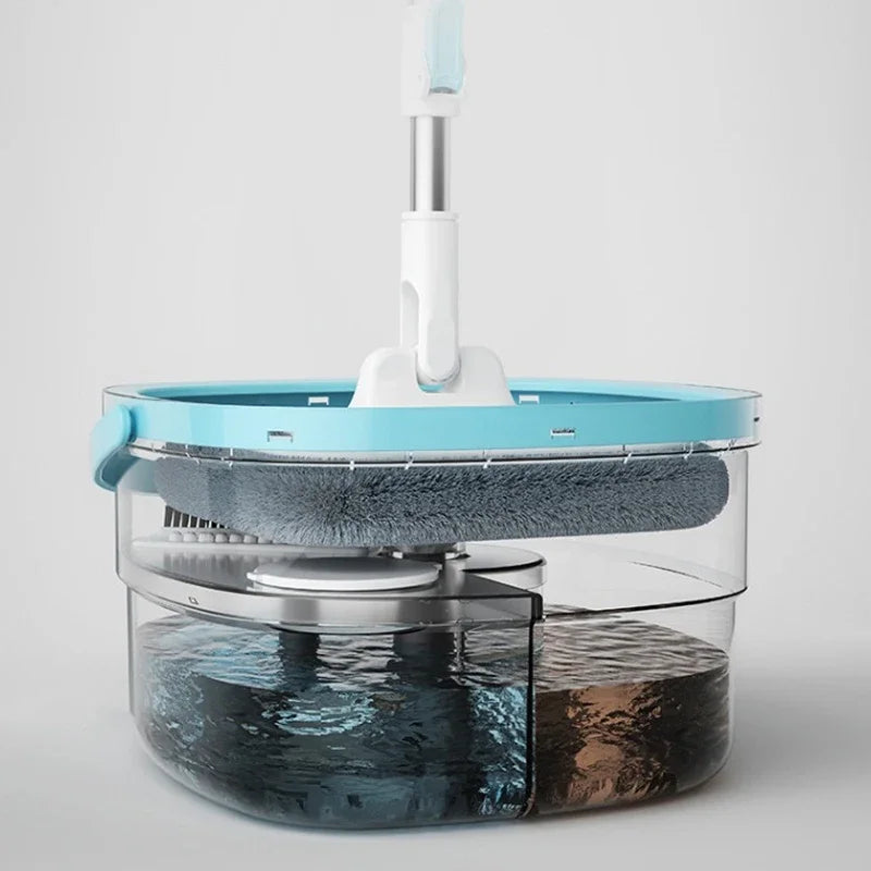 SpinMate- Håndfri spinmoppe- og spandsystem