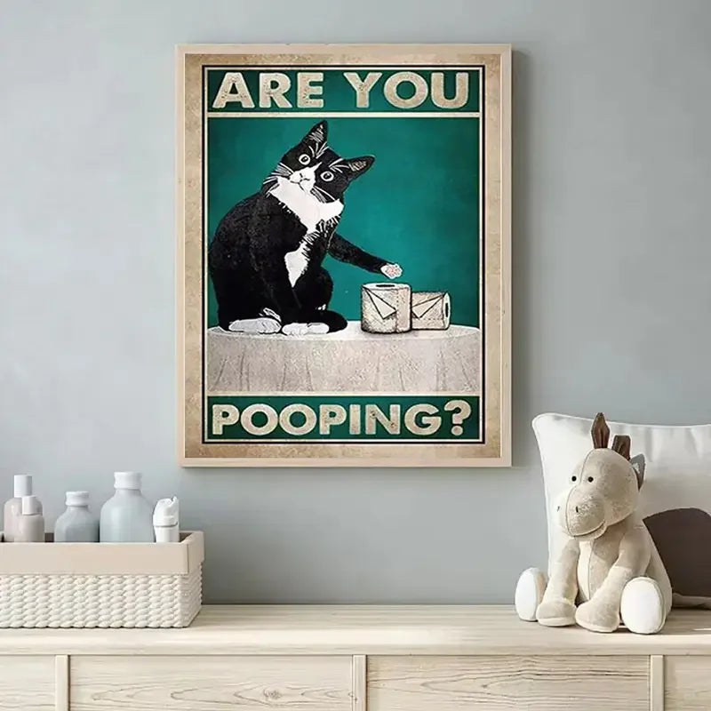 WhimPaws - Samling af humoristiske plakater om katte