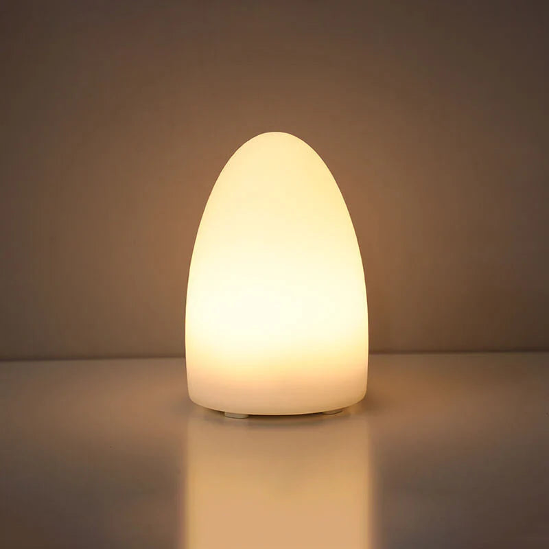 GeoLys LED Bordlampe – Geometrisk Design med Fjernbetjening