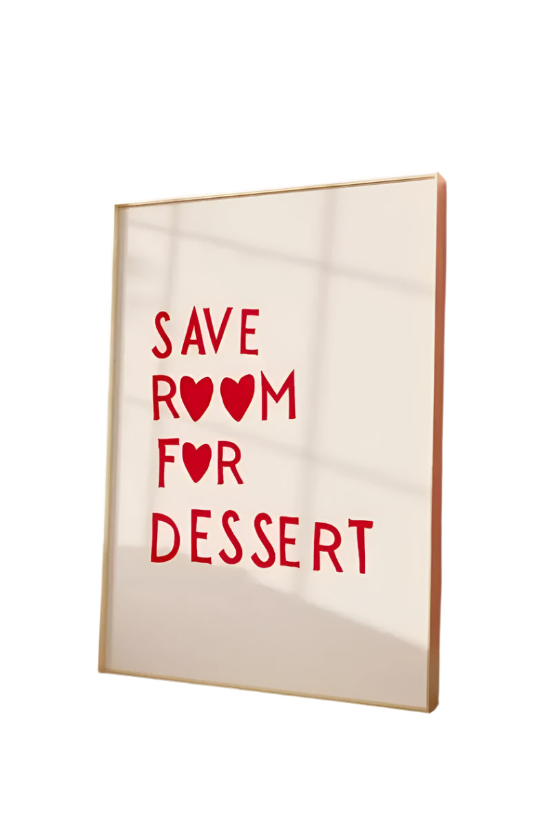 KitchenWhimsy - Legesyg vægdekoration med madplakater
