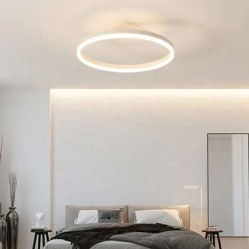 NordiskLys – Skandinavisk LED Loftlampe til Soveværelse