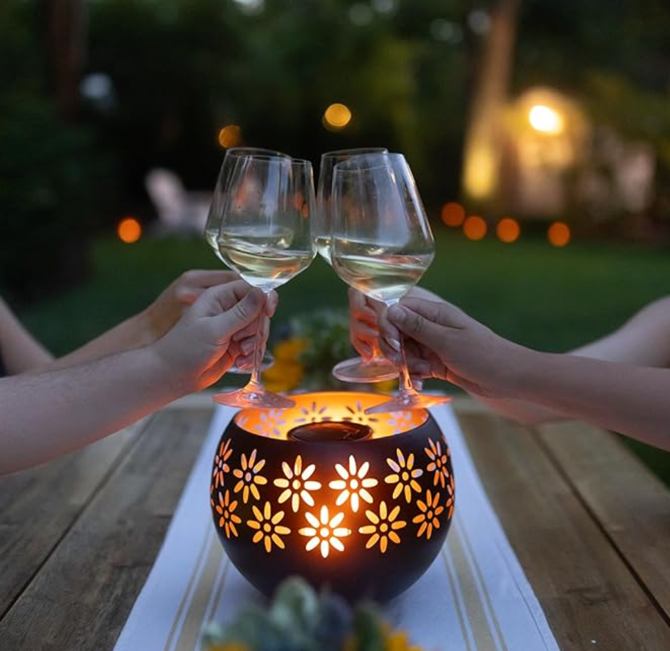 LumiBlomst – Solcelledrevet Blomsterlampe til Udendørs Dekoration