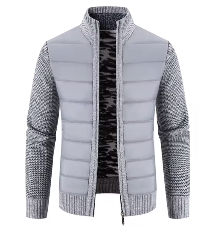 Ethan Stand Collar Pullover – Langærmet herrejakke