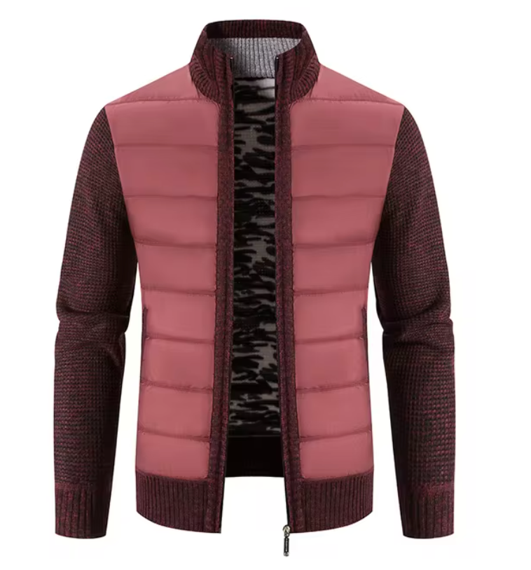 Ethan Stand Collar Pullover – Langærmet herrejakke