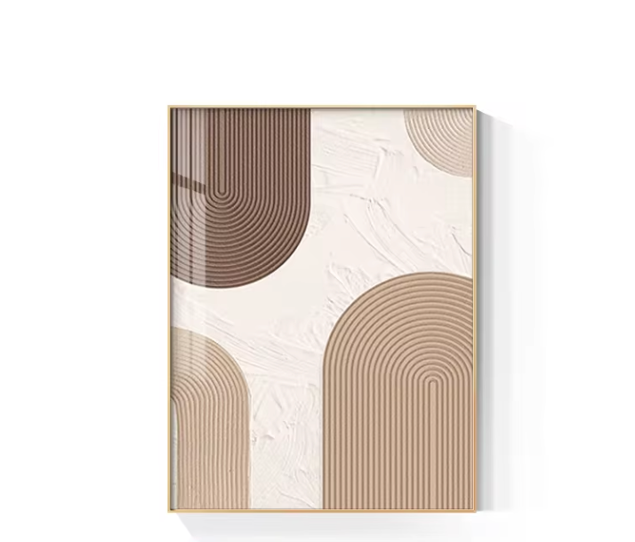 Liv Nordisk Abstrakt Kunstplakat